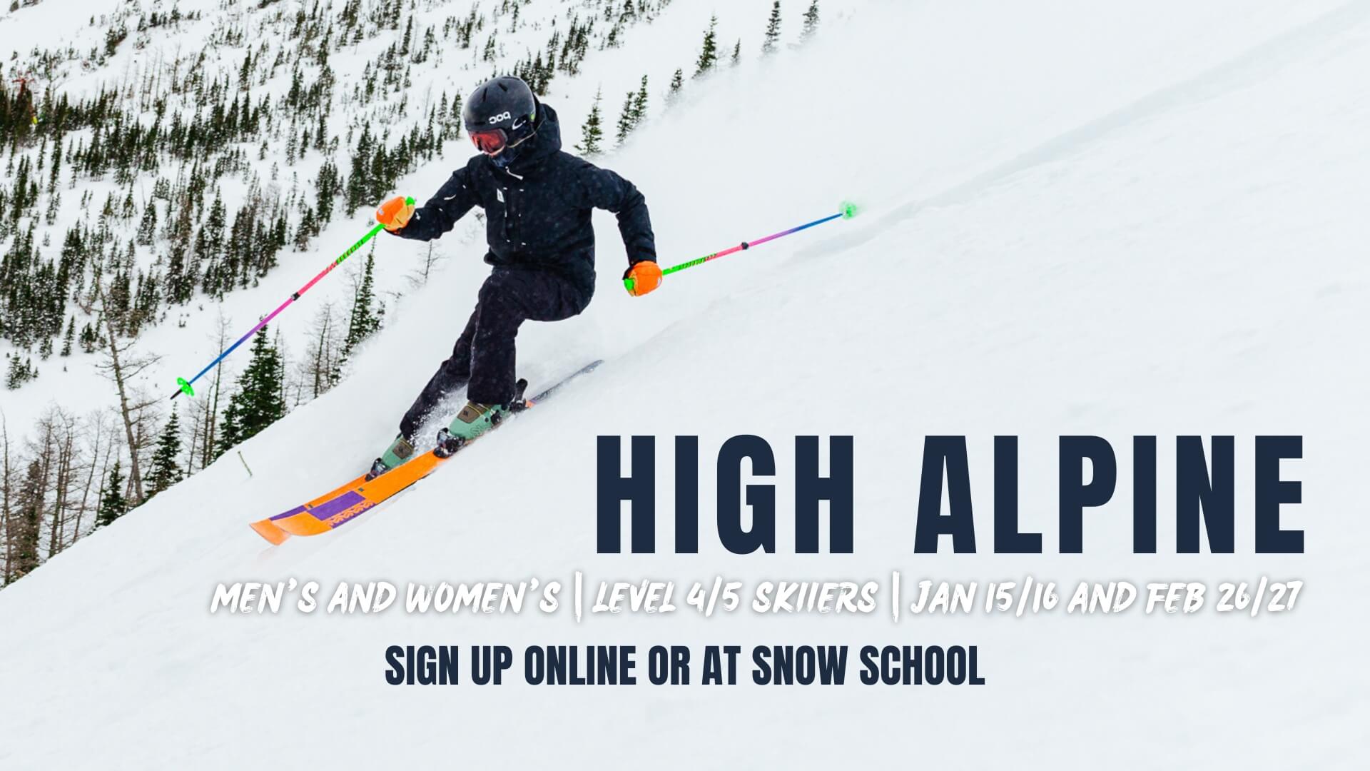 High Alpine Poster