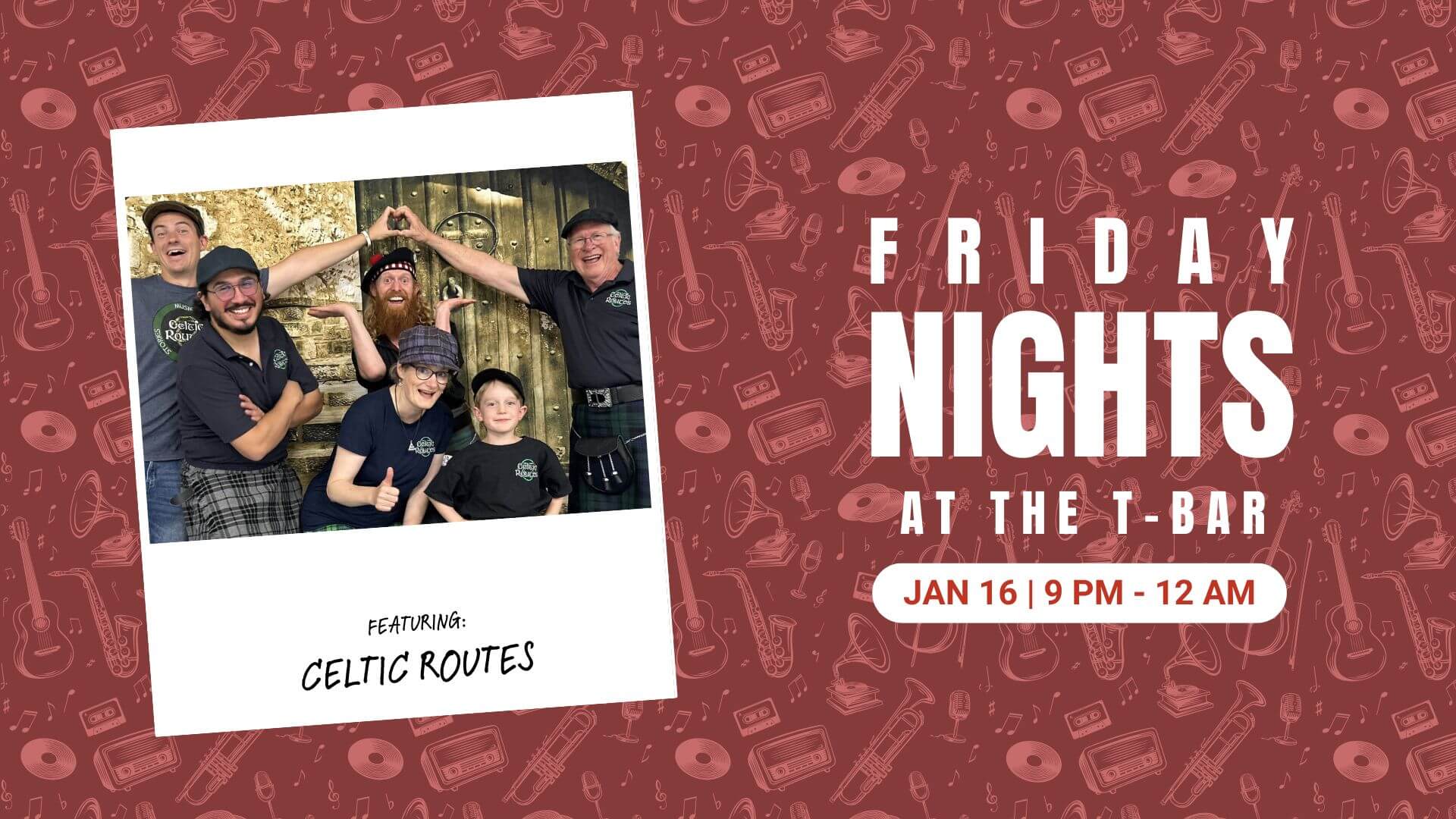 Friday Night Live Music – ft Celtic Routes